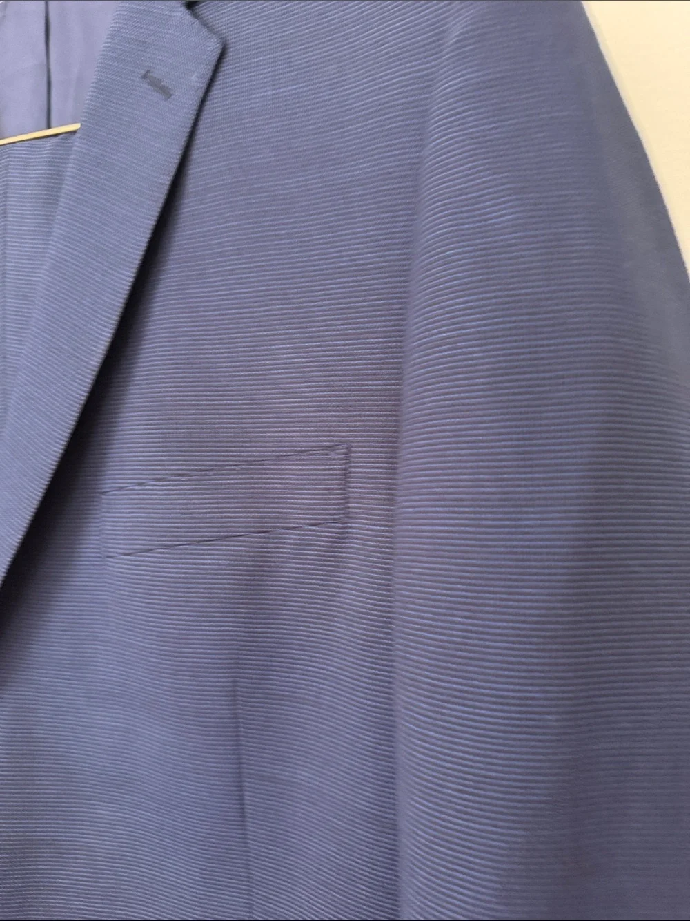 DKNY Men's Navy Two-Button Suit